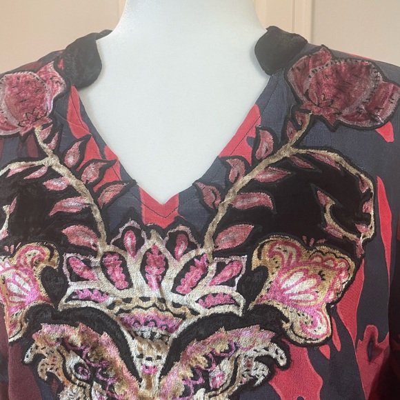 Soft Surroundings Maxi Dress Animal Print - Picture 3 of 14